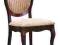 KRZESŁO DREWNIANE FN-SC C.ORZECH KRZESŁA TKANINA