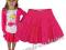 EXTRA SPÓDNICA - różowa  roz. 2 lata