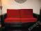 SKÓRZANY komplet wypoczynkowy, rozkładana kanapa+2