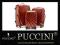 KOMPLET WALIZEK PUCCINI PC 002 CZERWONY + GRATIS !