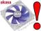 AKASA 120mm Silent 18dBA,1400RPM Blue PROMOCJA !