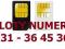 731 - 36 45 36 ZLOTY NUMER PLAY - FORMULA MINI MAX