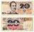 Banknot z PRL 20 złotych z 1982 roku BCM