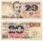Banknot z PRL 20 złotych z 1982 roku BCM