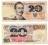 Banknot z PRL 20 złotych z 1982 roku BCM