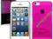 IPHONE 5/5S ETUI POKROWIEC RÓŻOWY CRYSTAL