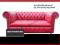 CHESTERFIELD WILIAMS SOFA pikowane siedzenia skóra