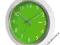 Hama kwarcowy zegar, naścienny PP-265 FVAT zielony