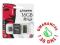 # KINGSTON 16GB microSDHC CLASS 10 # GWARANCJA