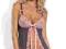 koszulka+stringi Obsessive Dovelia babydoll s/m sz