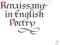 MEDIEVAL TO RENAISSANCE IN ENGLISH POETRY Spearing