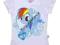 My Little Pony.T-shirt 128/134 biel NOWA KOLEKCJA