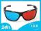 769~ OKULARY 3D ANAGLIFY Red-Cyjan MODEL 2014