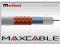 Przewód kabel koncentryczny RG59 CCTV 80% MAXCABLE