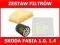 Filtr powietrza oleju kabinowy Skoda Fabia 1.0 1.4