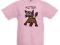 Koszulka dla dzieci KOTEK chłopięca różowa