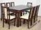 stół 90x160x215 MASYWNY + 8 krzeseł