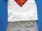 H&amp;M ** KOMPLET BLUZKA+SPODENKI SUPERMEN__74/80