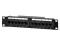 Patch panel 12 port 1U kat5e czarny 10''