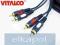VITALCO kabel przewód 2x rca chinch 1,5m