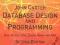 DATABASE DESIGN AND PROGRAMMING WITH ACCESS, SQL,