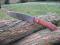 nóż bushcraft ręcznie robiony stal D2(bark river)