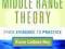 GENERATING MIDDLE RANGE THEORY Callista Roy