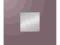 IKEA MALMA Lustro 26x26 cm, liliowy