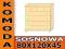 Komoda sosnowa 80/5/2