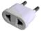 ADAPTER SIECIOWY USA - EUROPA SUPER JAKOŚĆ biały