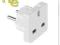 Polska wtyczka adapter przejsciówka UK na PL