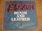 Saxon - Denim And Leather NIEBIESKI VINYL EX