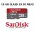 SanDisk Ultra micro SD SDHC 16 GB class10+ADAPTER