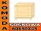 Komoda sosnowa 60/2