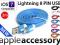 Kabel USB Lightning 2m, 3 kolory, iPod iPad iPhone