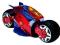 Majorette Spiderman RC Cyber Cycle 25cm, 2kan