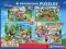 Puzzle 20 + 60 + 100 + 180 el. Myszka Miki Mickey
