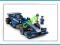 Klocki SLUBAN - RACING CAR Blue Lightning (287 el)