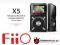 FiiO X5 Odtwarzacz Hi-Fi Audio Flac 24 bit ! GW !