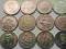 wykopki monety PRL zestaw