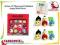 Zestaw 12 Pluszowych Nakładek Angry Birds Rovio