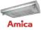 OKAP KUCHENNY PODSZAFKOWY AMICA OSB5951 INOX 50CM