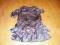 GapKids Sukienka tunika Fiolet Wzory 8 lat Falbany