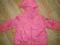różowa cienka kurteczka dla dziewczynki