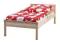 IKEA SNIGLAR Rama łóżka z dnem z listew 70x160 buk