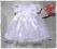 SUKIENKA WESELE CHRZEST KOMUNIA ORGANZA LADYBIRD86