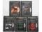 5 x BATMAN -POCZĄTEK, MROCZNY, POWRÓT, FOREVER DVD