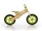 Rowerek Biegowy zielony - na kołach EVA #1954