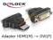 Adapter HDMI (M) do DVI-D (F) Delock