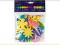 Naklejki z pianki 72szt Kwiatki Brokat CRAFT 4Kids